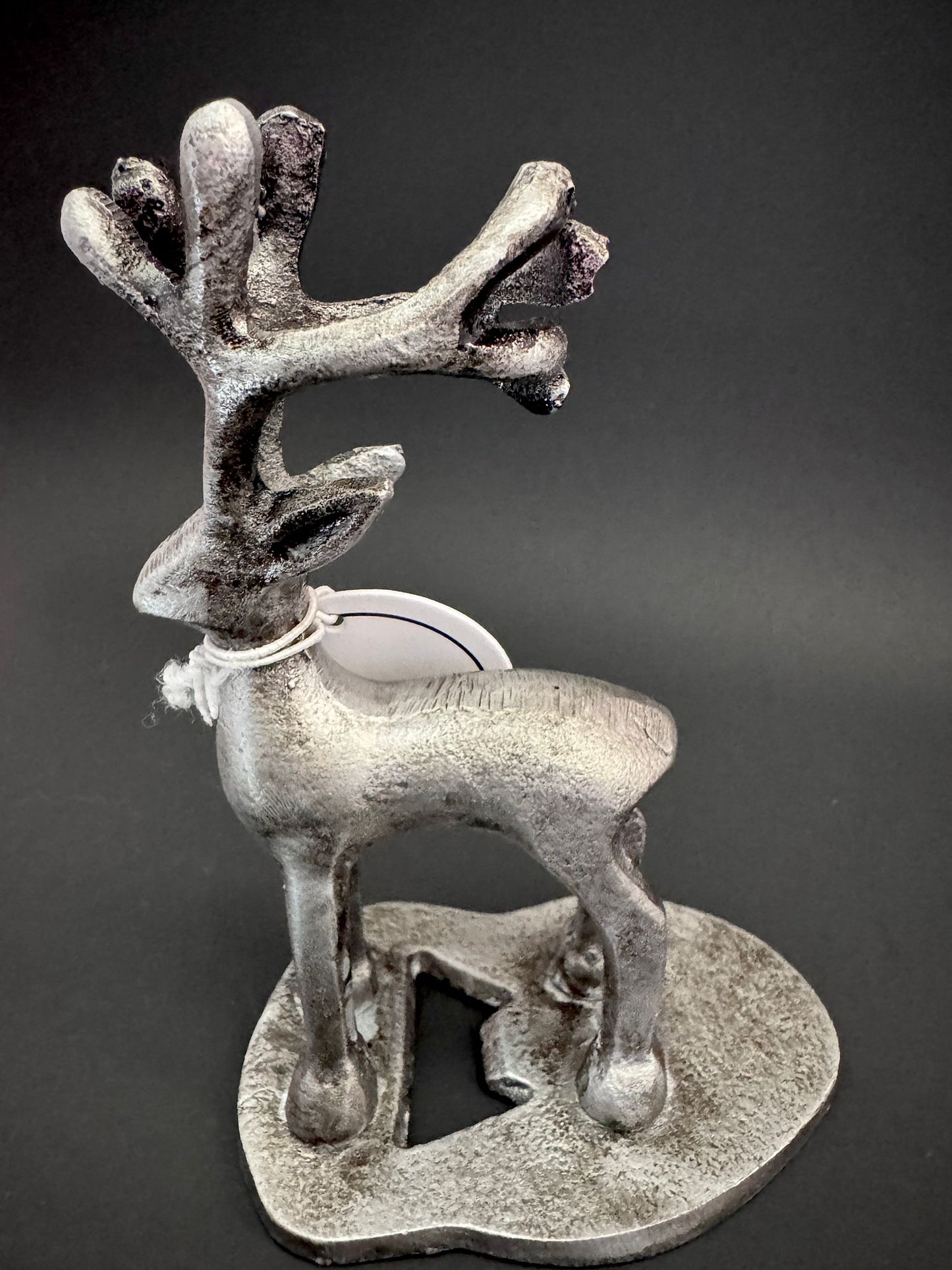 Antique Reindeer Bottle Opener Silver